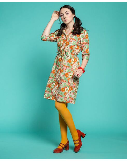 Bari Hove Cambric-Kleid in Rosa