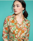 Bari Hove roze jurk met cambric