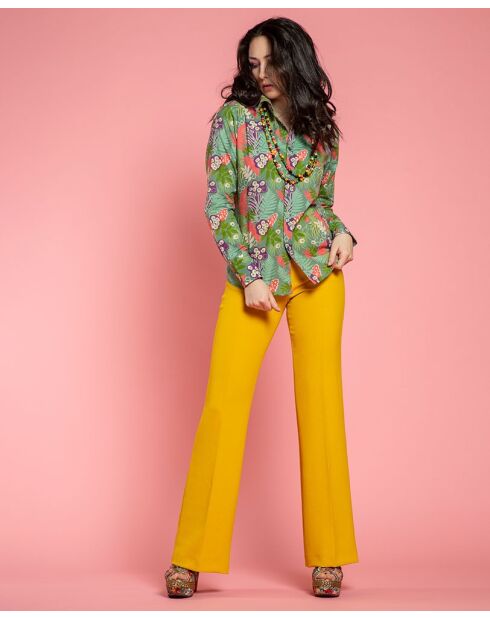 Chemise en Cambric Che Vert Fougère