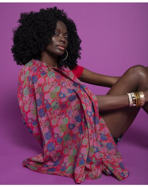 Etole en Voile Eto Rouge Fleur