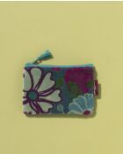 Avil Cosmos Blauwgroen fluwelen hoesje - 15x11 cm