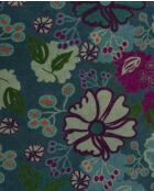 Avil Cosmos Blauwgroen fluwelen hoesje - 15x11 cm