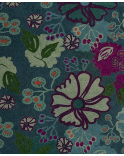 Avil Cosmos Blauwgroen fluwelen hoesje - 15x11 cm