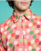 Cambric Che Burma Korallenhemd