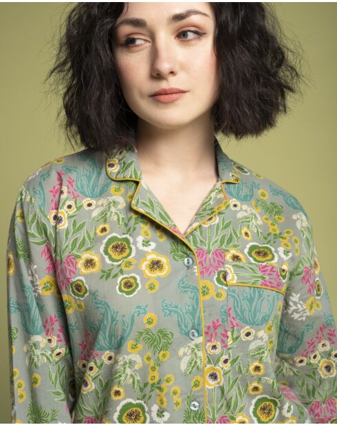 Pyjama en Cambric Pyg Vert