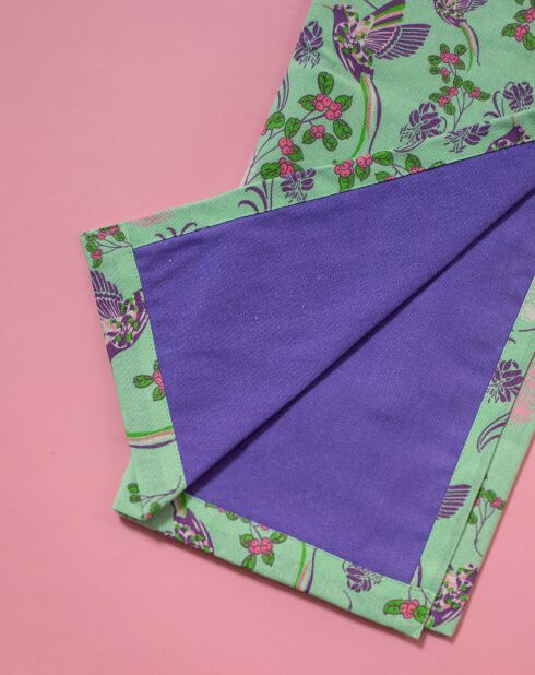 Tablier 100% Coton Bio Du Chef Sintra celadon