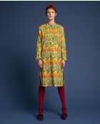 Robe en Cambric Suz doré