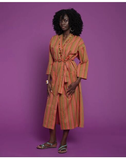 Albornoz Margate Coral Long Cambric