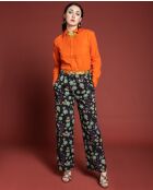 Pantalón Blossom Black Cambric