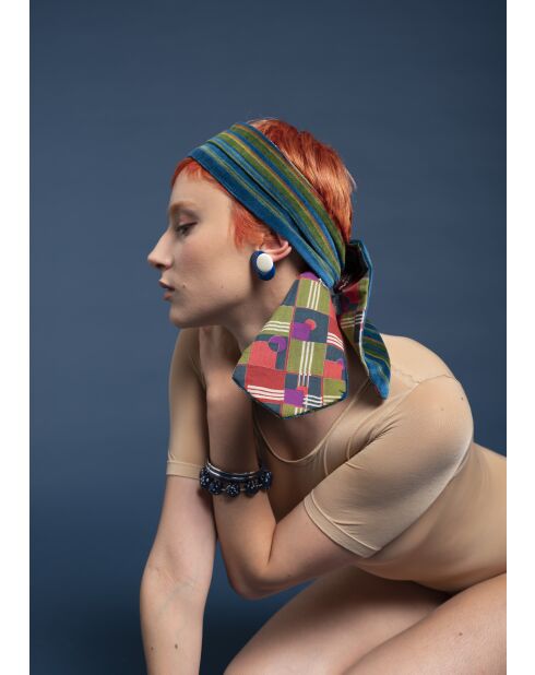 Bandeau en Velours Cra Margate Dk Bayou