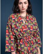 Peignoir Aberdeen rouge brique