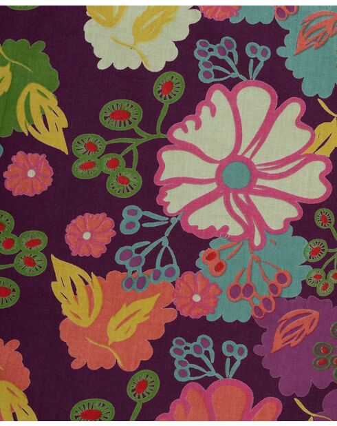 Peignoir en Cambric Long Figure Cosmos