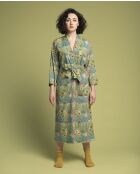 Peignoir en Cambric Long New Green