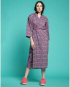 Peignoir Long Bato corail