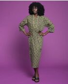 Peignoir en Cambric Long Famara Green