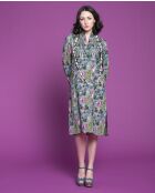 Suz Ancolie Cambric-Kleid Neugrün