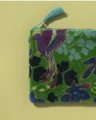 Avil Columbine fluwelen etui Vibrant Green - 21x24 cm