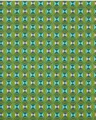 Trousse en coton Wash Ziggy Green - 33x19x13 cm