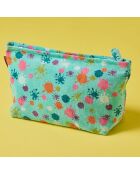 Airport XL türkisfarbener Samtbeutel - 33x19 cm