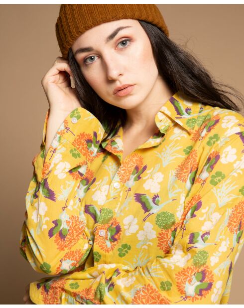 Cambric Che Heron gouden hemd