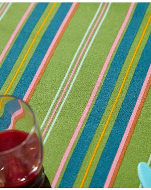 Nappe en Toile Nap Vert Margate - 250x140 cm