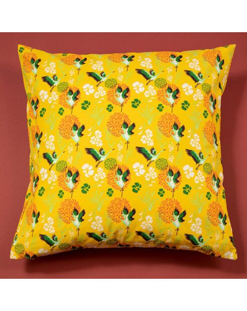 Fodera per cuscino multicolore Heron Gold - 60x60 cm