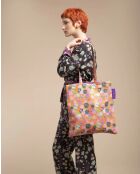 Borsa Orzo Bloom in cotone arancione