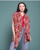 Etole en Voile Eto Orange Fleurie