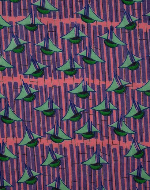 Pyjama en Coton Bato coral