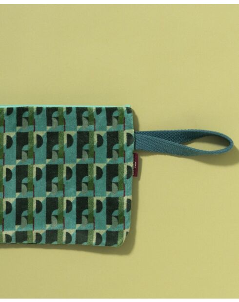 Pochette Graciosa Bisquay in puro velluto - 29x19 cm