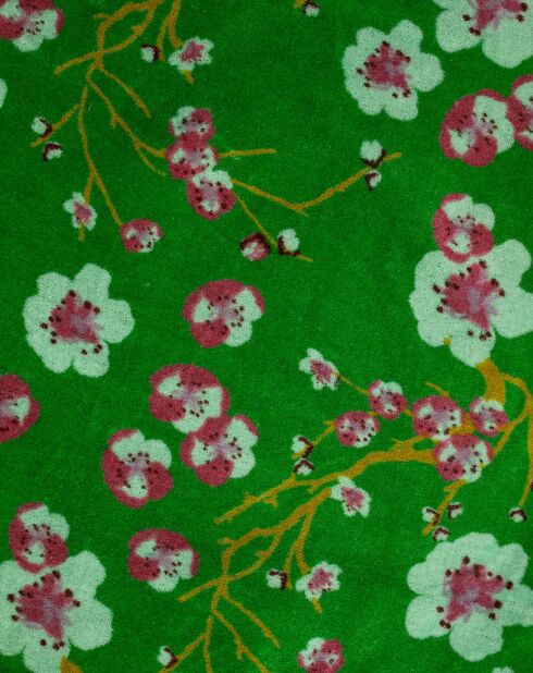 Bob en Velours de Coton Blossom vert