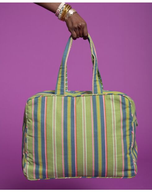 Borsa da weekend in cotone Borsa in cotone Webag in cotone Margate/Green Ziggy