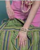 Borsa da weekend in cotone Borsa in cotone Webag in cotone Margate/Green Ziggy