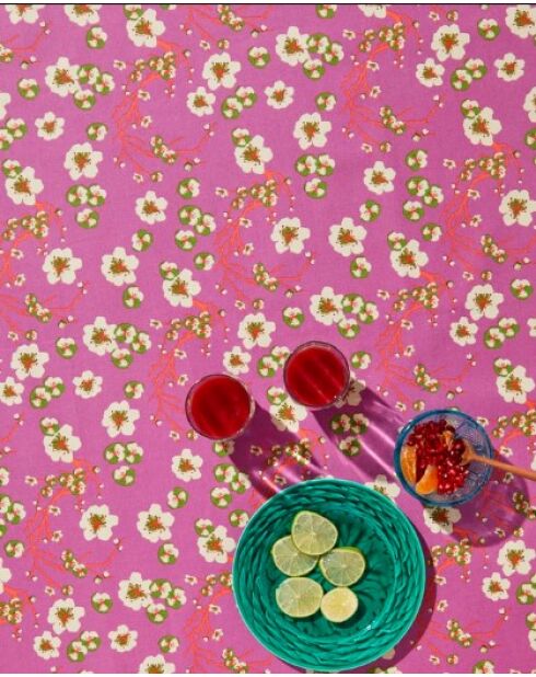 Tovaglia in tela Nap Fleur De Fleur de Fleur, 180 x 140 cm