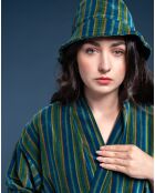 Peignoir en Velours Margate multicolore