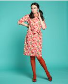 Cambric Bari Burma Korallenkleid