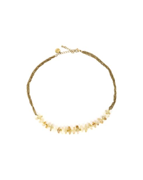 Collier Chloé citrine