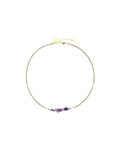 Collier Dana améthyste