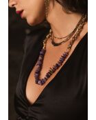 Collier Dana spinelle noir