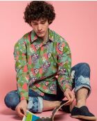 Cambric Che Ferngrünes Hemd