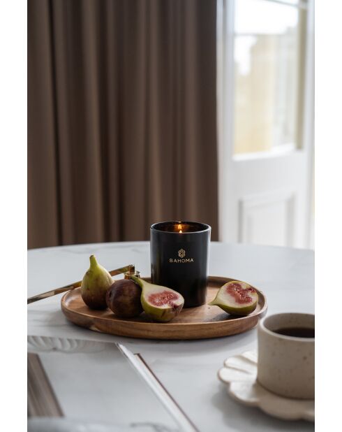 Obsidian Soul of India, candela grande, 220 g