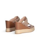 Sandalias con cuña Karen Biscuit