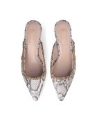 Escarpins Gemy python rock