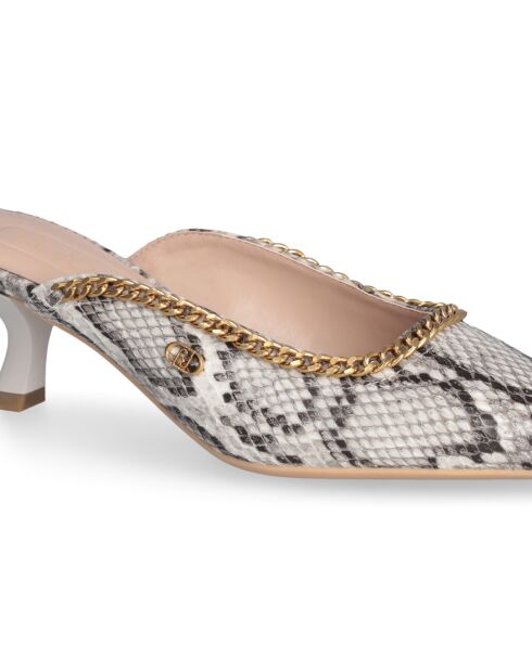 Escarpins Gemy python rock
