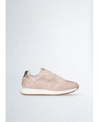 Cipria Vibe sneakers van leer