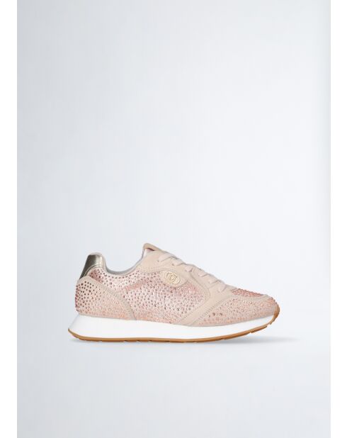 Cipria Vibe sneakers van leer