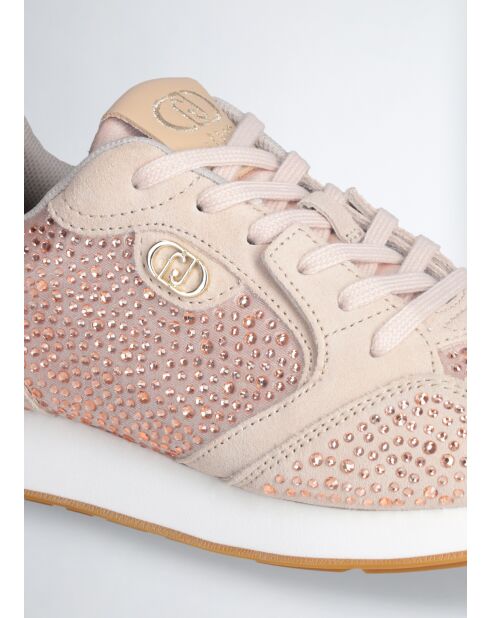 Cipria Vibe sneakers van leer