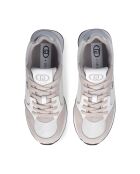 Witte leren sneakers van Sand Vibe
