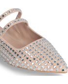 Mules de piel Viola Avoine