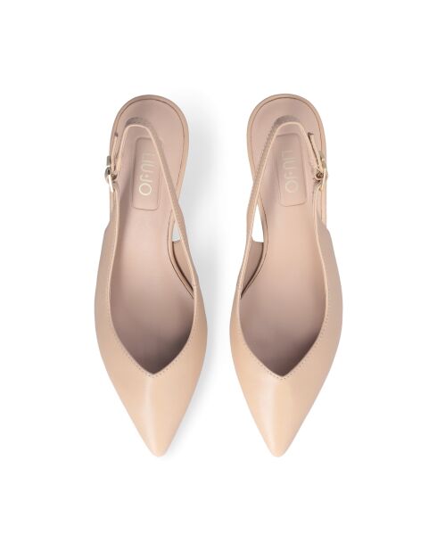 Pumps in pelle naturale Sandie